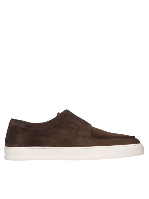 Mocassini doppia fibbia in camoscio DOUCAL'S | DU3548STEVUY260JUKE SNUF